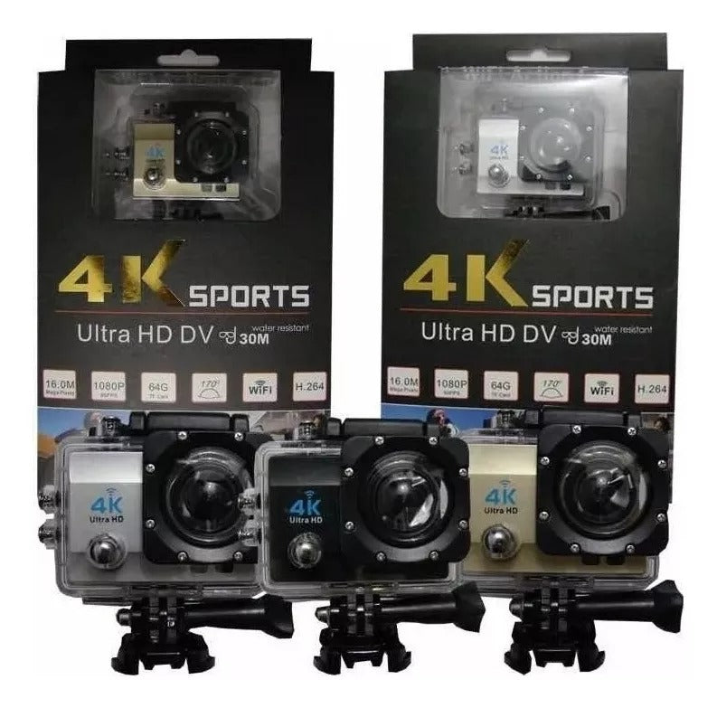 CAMARA MOTO 4K WIFI